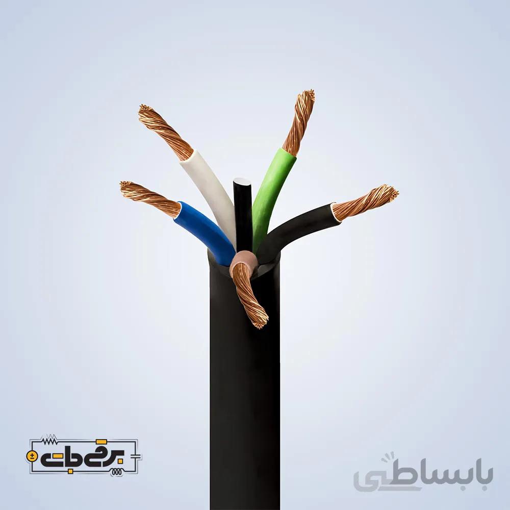 کابل افشان 5 در 6 برند مازندران