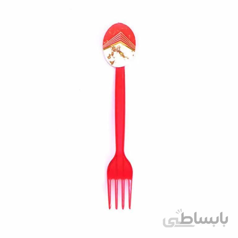 چنگال تم تولد گرانیتی قرمز مدل STBT937