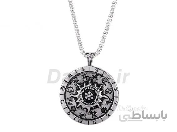گردنبند مردانه طالع شانس ماه تولد-Xiaonuo.N.8