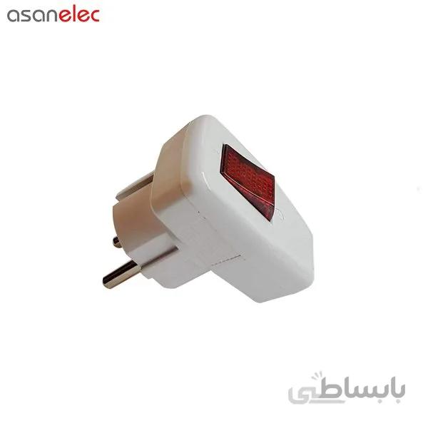 دوشاخه برق کلیددار