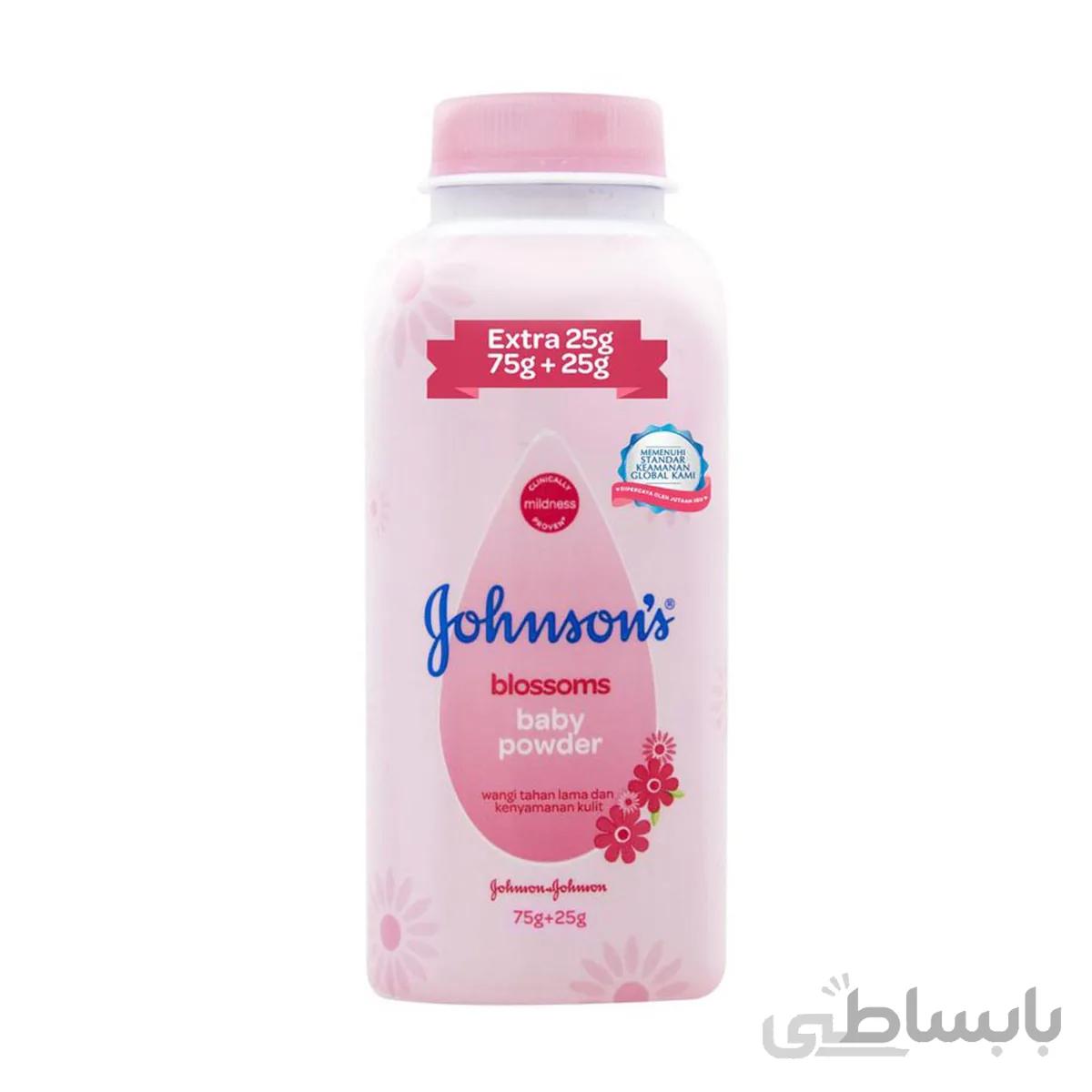 پودر بچه جانسون مدل بلاسمز 100 گرم ا Johnson Baby Powder blossoms