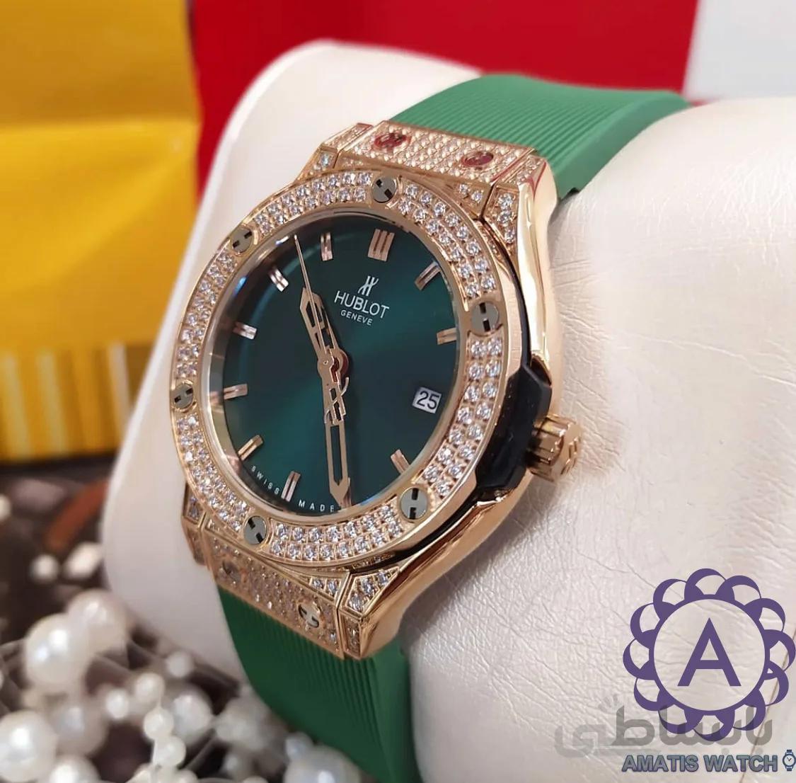 ساعت مچی زنانه هابلوت مدل Hublot Diamonds 9085G
