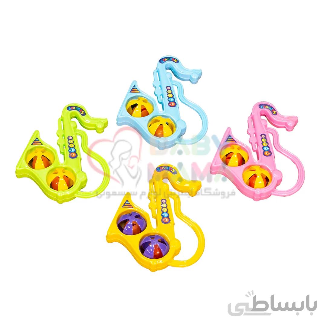 جغجغه تک مدل ساکسوفون کد 6979