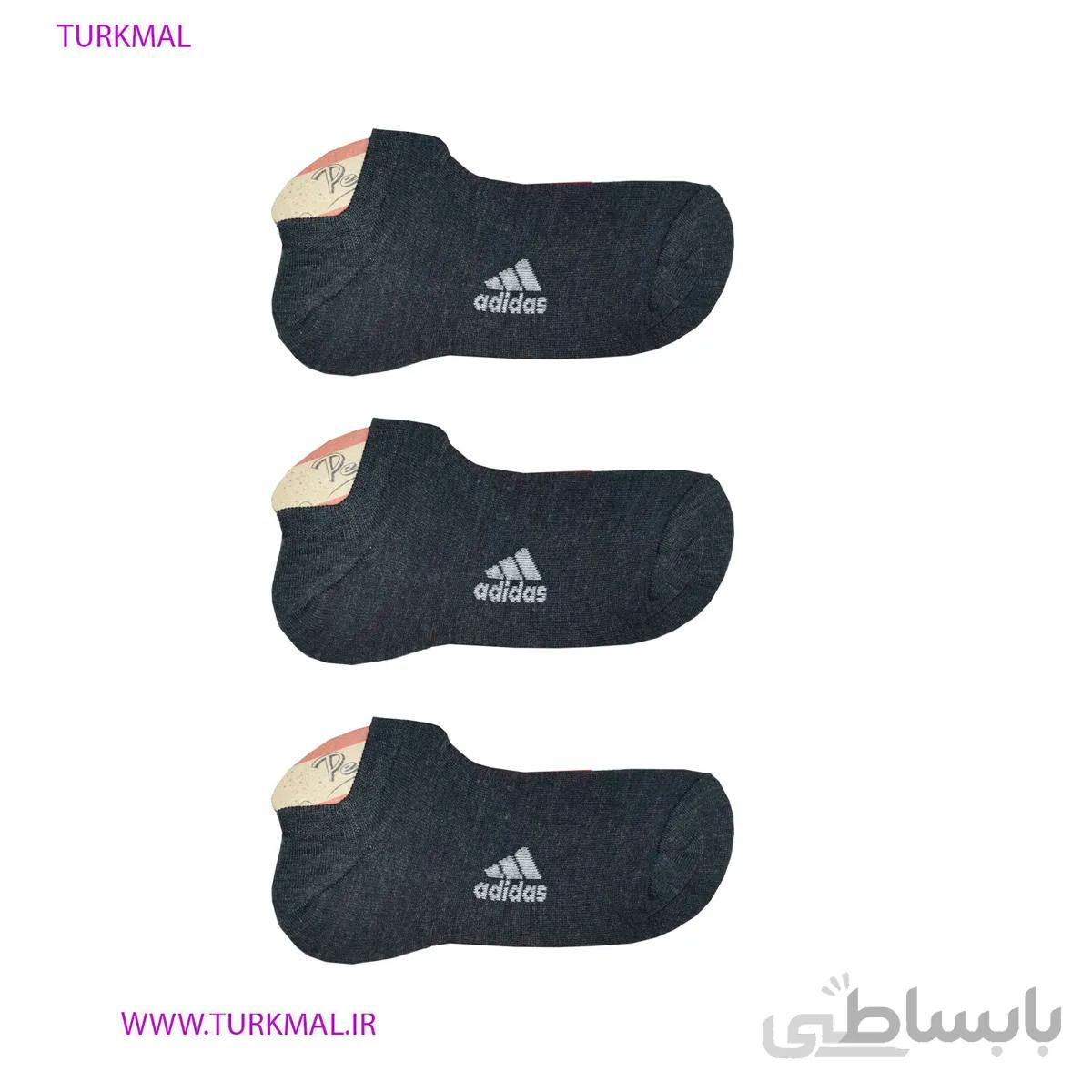 جوراب مردانه آلیسا مدل black بسته 3 عددی ا Alice men's socks, model black, 3-piece package