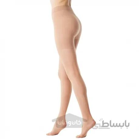 جوراب زنانه ساق بلند (کرم رنگ) بزرگ و خیلی بزرگ (ساخت ژاپن)