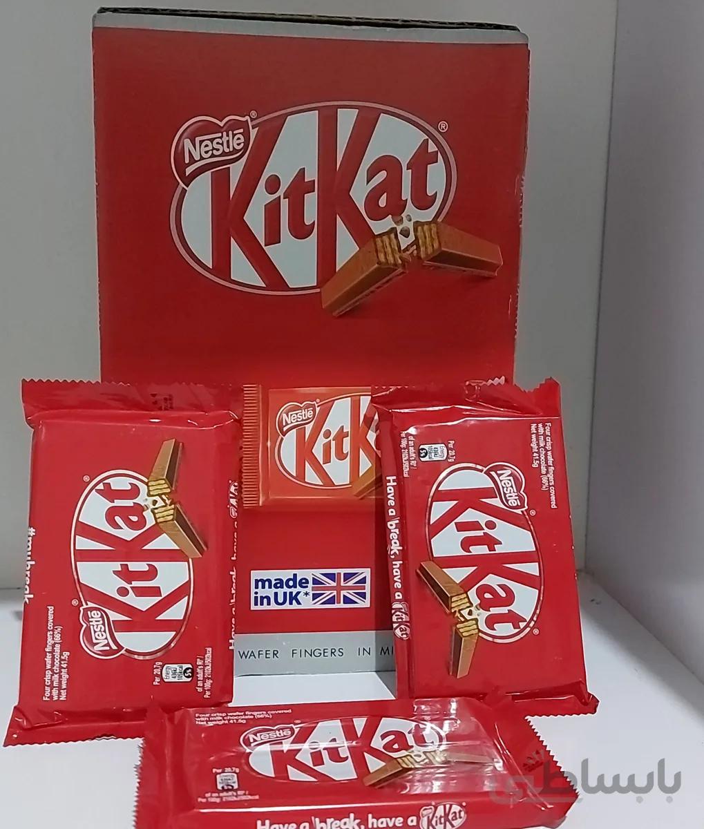 شکلات کیت کت چهار انگشتی دانه ای Kit Kat