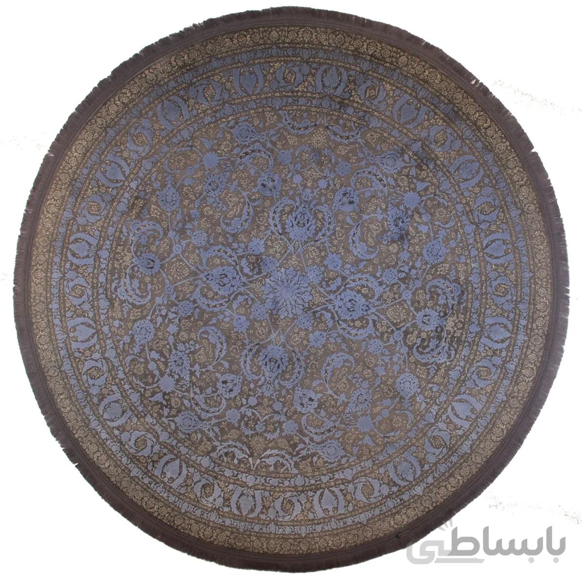 فرش گرد 1200 شانه 3600 تراکم لیلیان کد 6126
