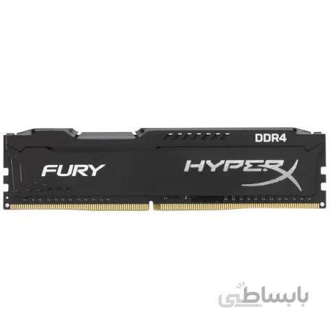 رم کامپیوتر کینگستون مدل HyperX Fury DDR4 2400MHz CL15 ظرفیت 4 گیگابایت