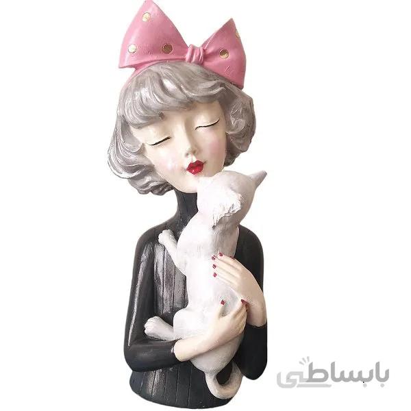 مجسمه مدل دختر گربه به دست ونداهایپر