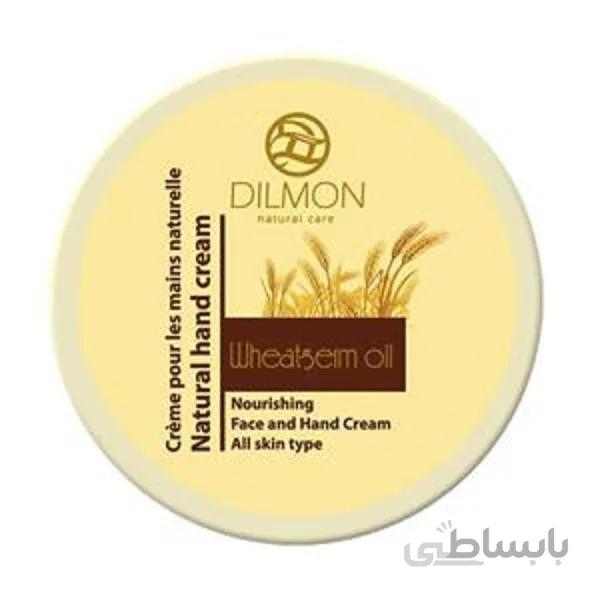 کرم مرطوب کننده دست و صورت دیلمون مدل Wheat Germ