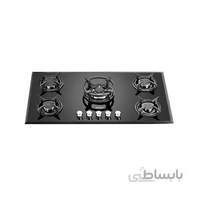 اجاق گاز 90 سانت شیشه مشکی رابیتس مدل RG-553