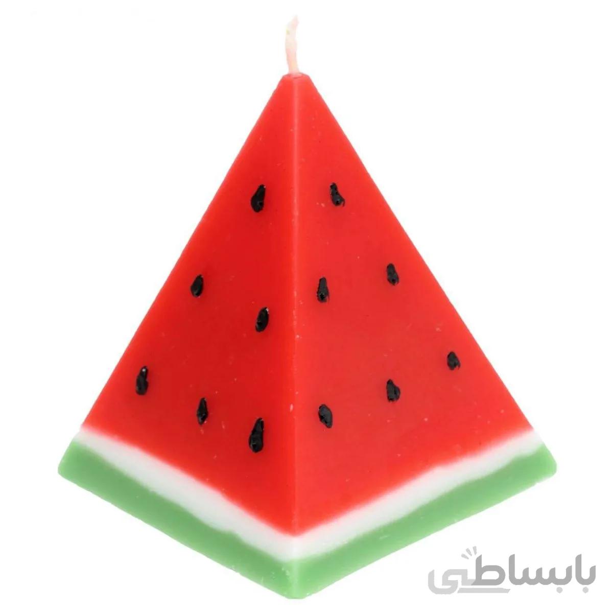 شمع طرح هندوانه