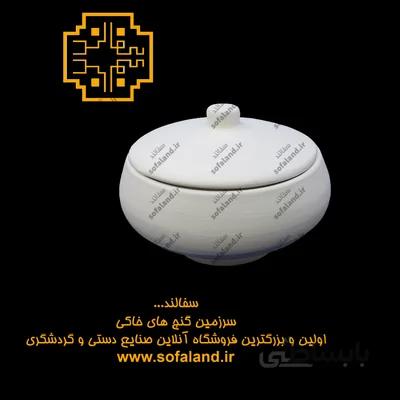 قندان چرخی کوچک سرامیکی سفالند