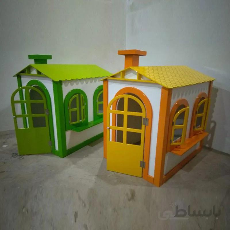 کلبه بازی چوبی پرتابل