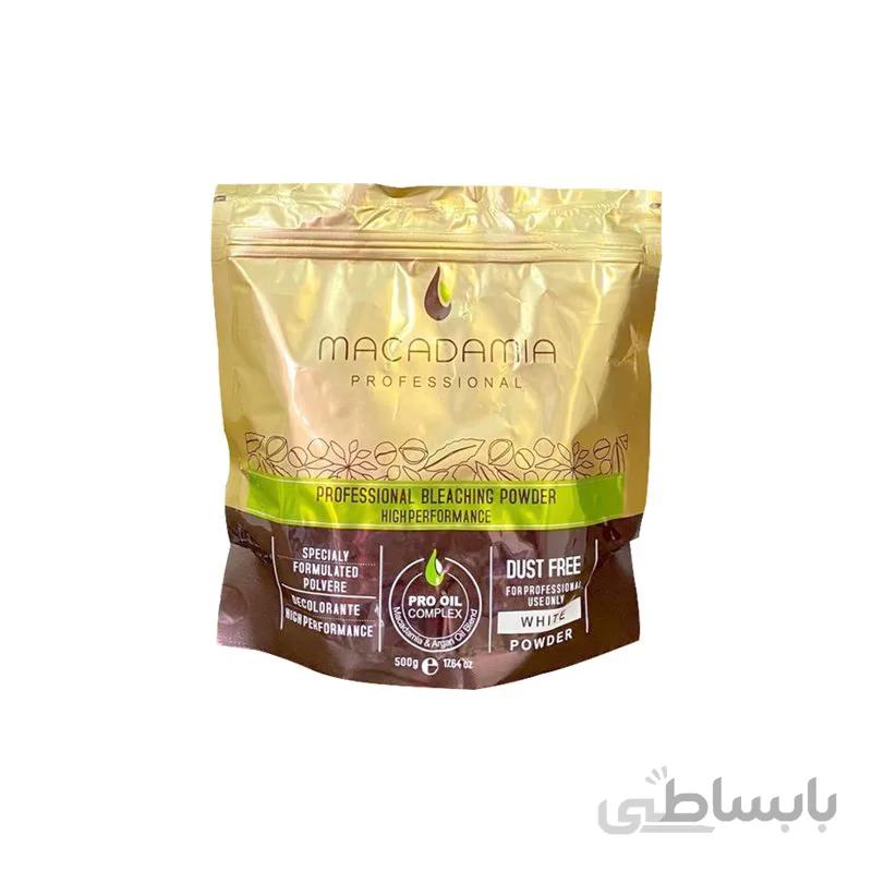پودر دکلره ماکادامیا حجم 500 گرم