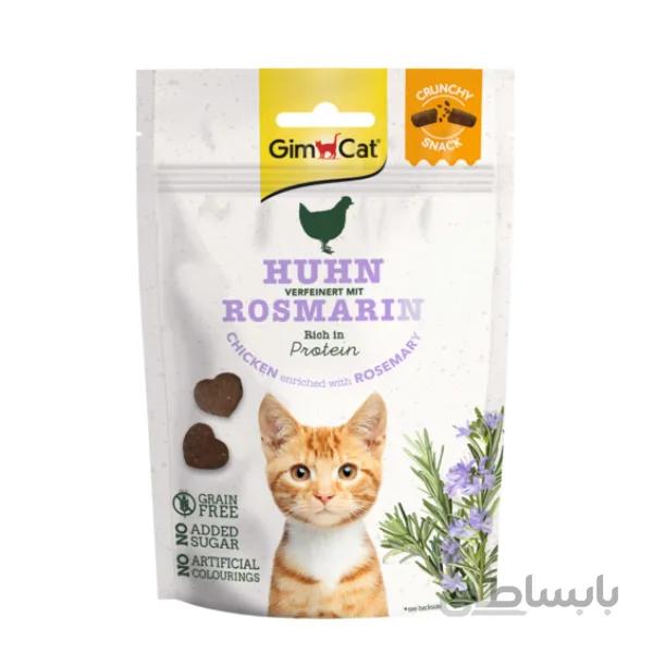 تشویقی گربه با مرغ و رزماری جیم کت – GimCat Chicken & Rosemary