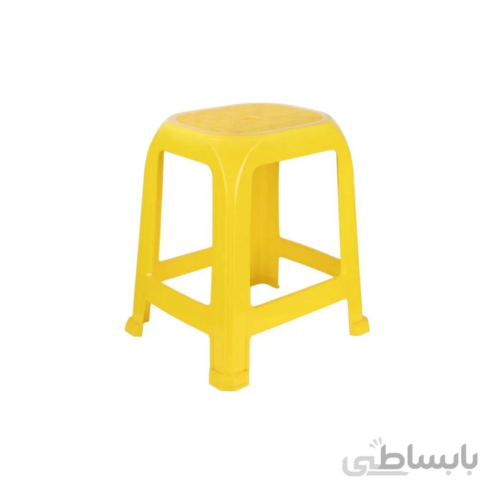 چهارپایه حصیری بلند817 ابی
