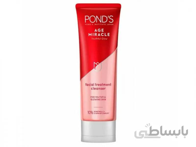 فیس واش صورت پوندز POND'S Age Miracle Youthful Glow 100 گرم 100٪ اصلی