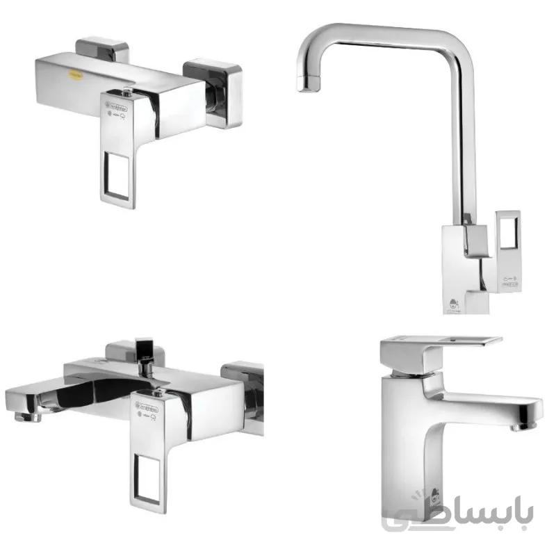ست شیرآلات درخشان مدل جزیره ا Derakhshan Jazire Set Faucets