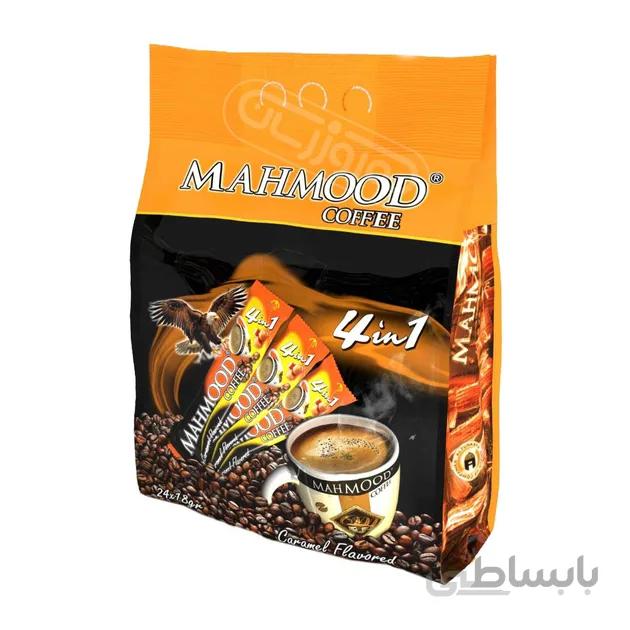 پودر قهوه با طعم کارامل 1*4 محمود 432 گرمی