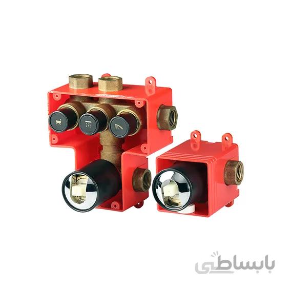 شیر مرکزی حمام ورونا تیپ 4 کی دبلیو سی ا Verona Shower-Central