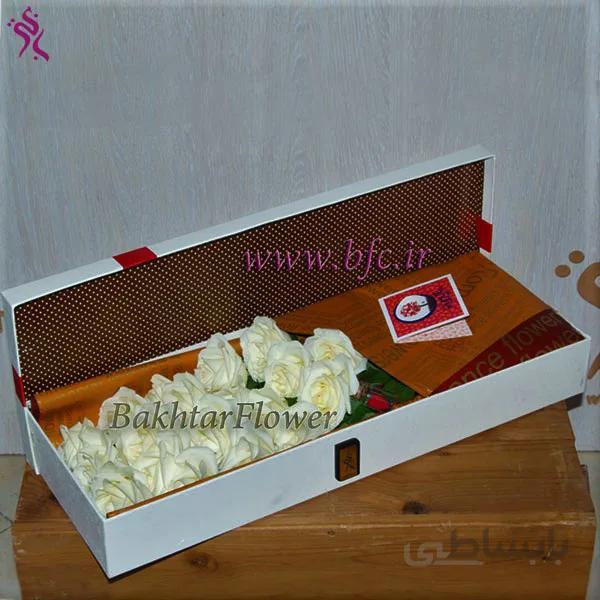 باکس گل و جعبه کادویی با گل