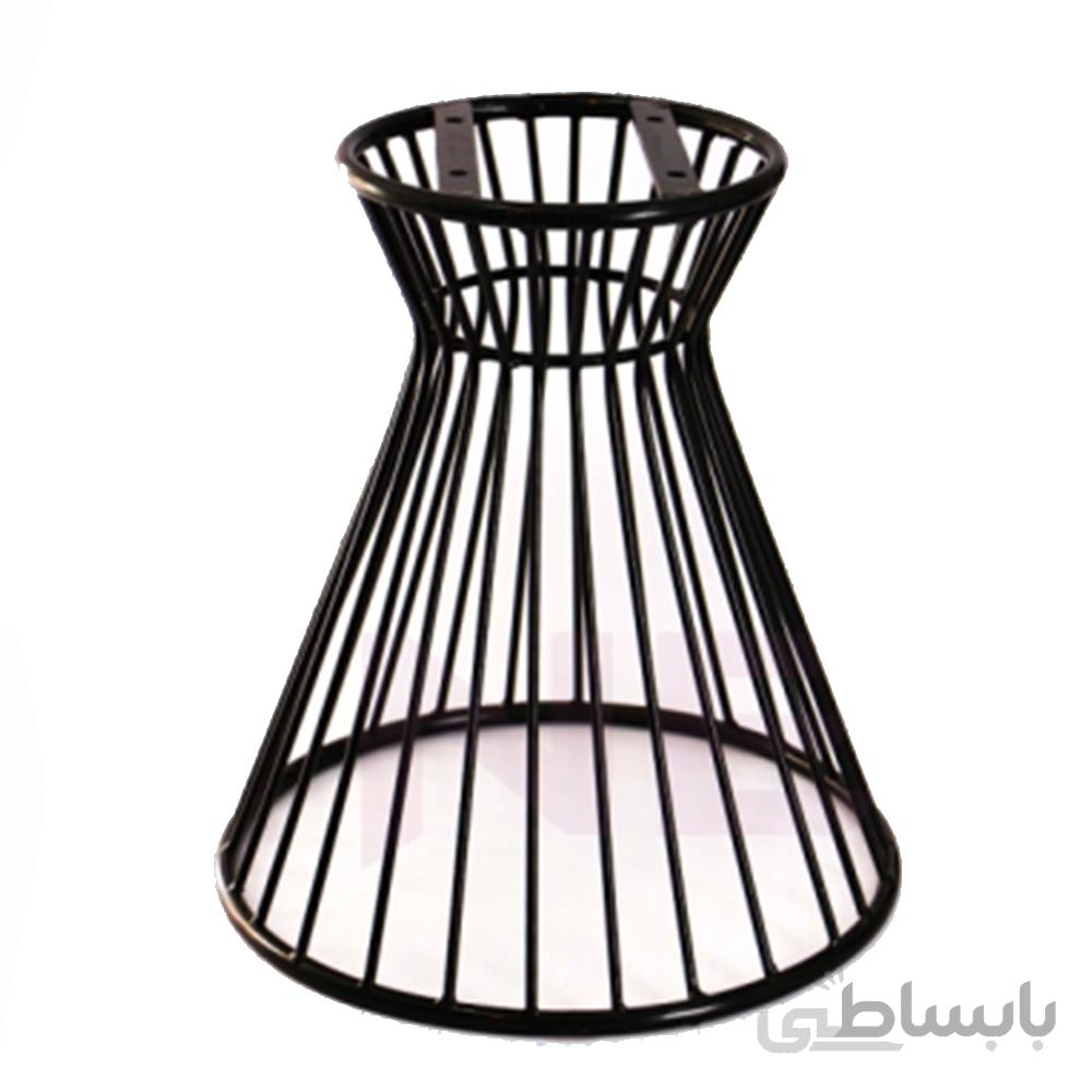 پایه میز برتویا عسلی استیل BT-5967 نگین