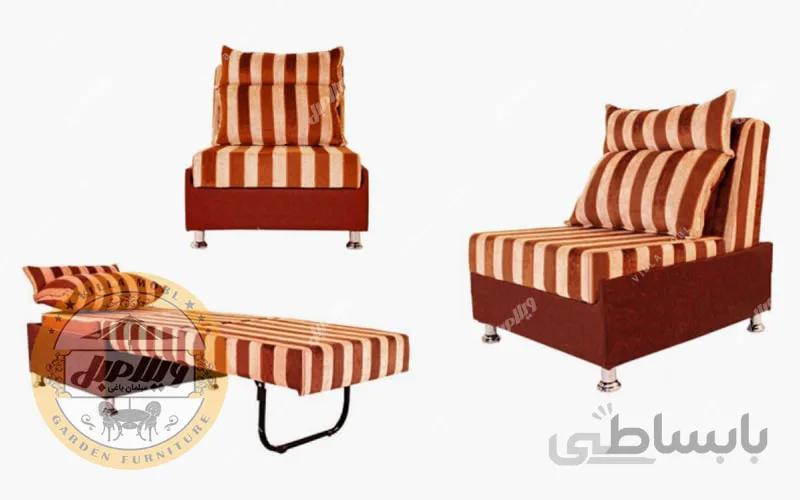 مبل تختخواب شو باران