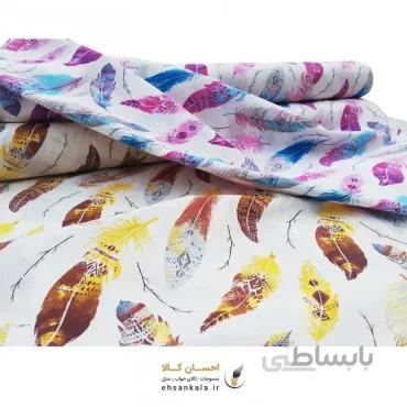 پارچه ملافه ماهور طرح براش