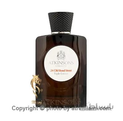ادوکلن زنانه اتکینسونز 24 اولد باند استریت تریپل اکسترکت 100 میل ا ATKINSONS 24 Old Bond Street Triple Extract Edc 100ml W