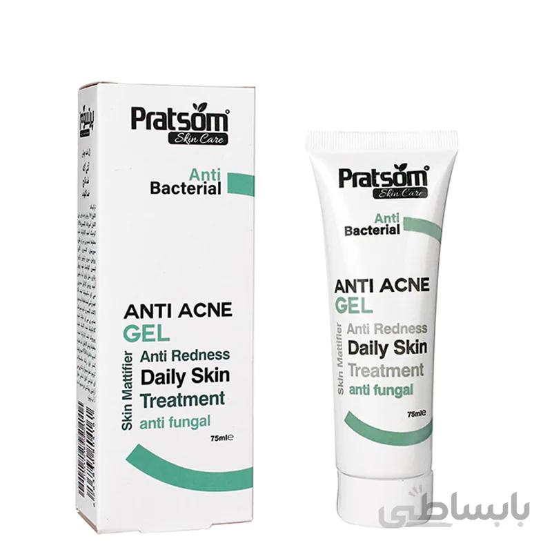 ژل ضد جوش و آکنه آنتی باکتریال pratsom