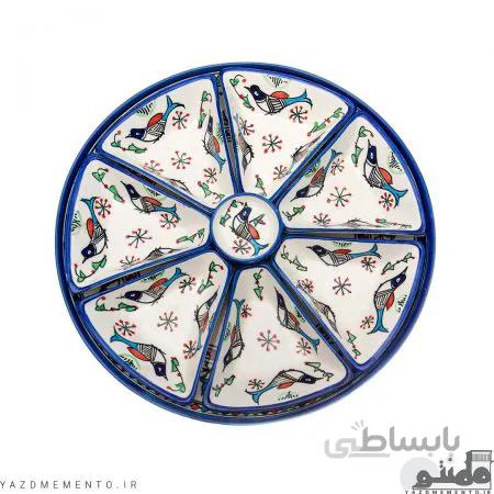 ست 9 تکه ظرف چینی طرح مرغی