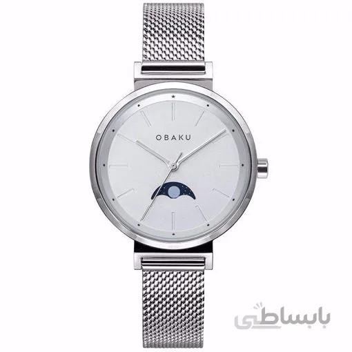 ساعت مچی زنانه اباکو Obaku اورجینال مدل V243LMCIMC