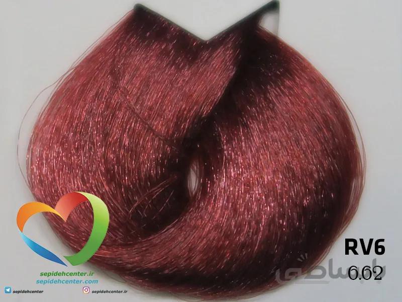 رنگ مو ی ترام کالر traum color عنابی RV6 – 6.62