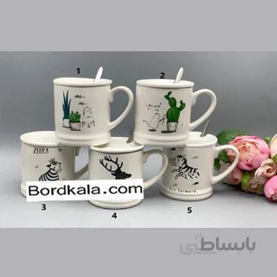 ماگ هاى دسته دار طرح دار