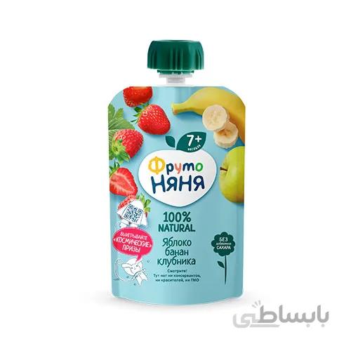 پوره ساندیسی سیب،موز توت فرنگی فروتونیانیا Frutonyanya