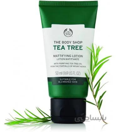 لوسیون ابرسان چای سبز بادی شاپ THE BODY SHOP Mattifying lotion