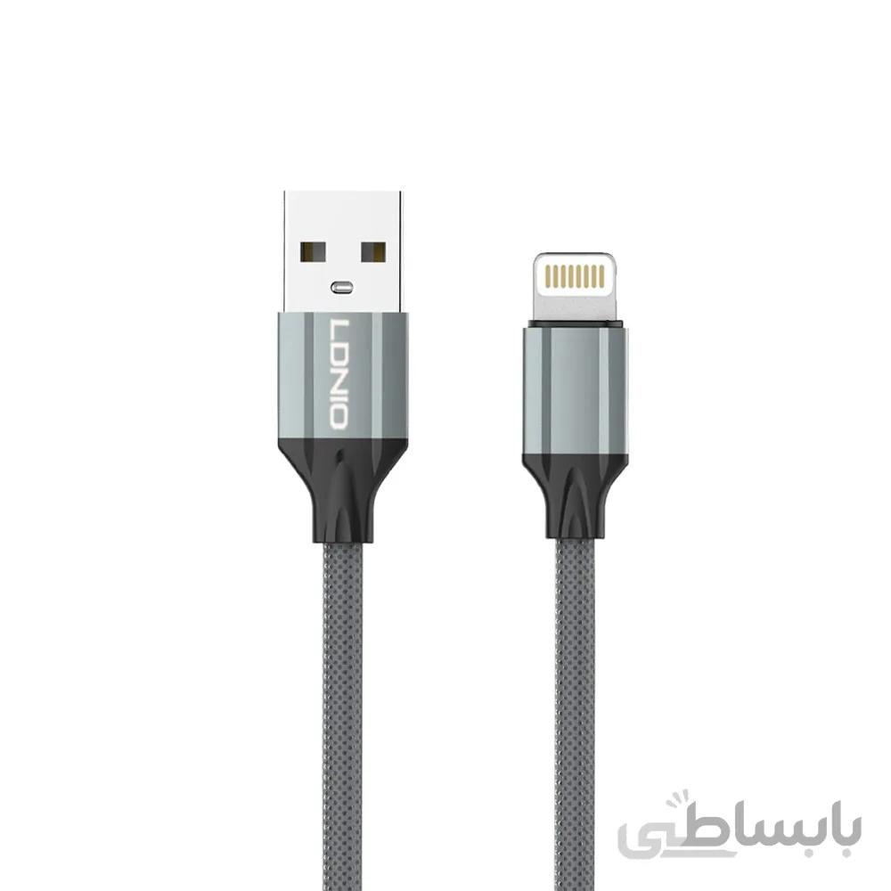 كابل لایتنینگ الدینیو مدل LDNIO LS442 طول 2 متر