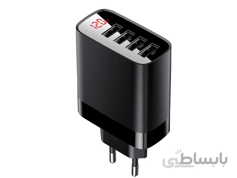 شارژر بیسوس مدل میرور لیک CCJMHB-B ا Baseus Mirror Lake CCJMHB-B USB Charger