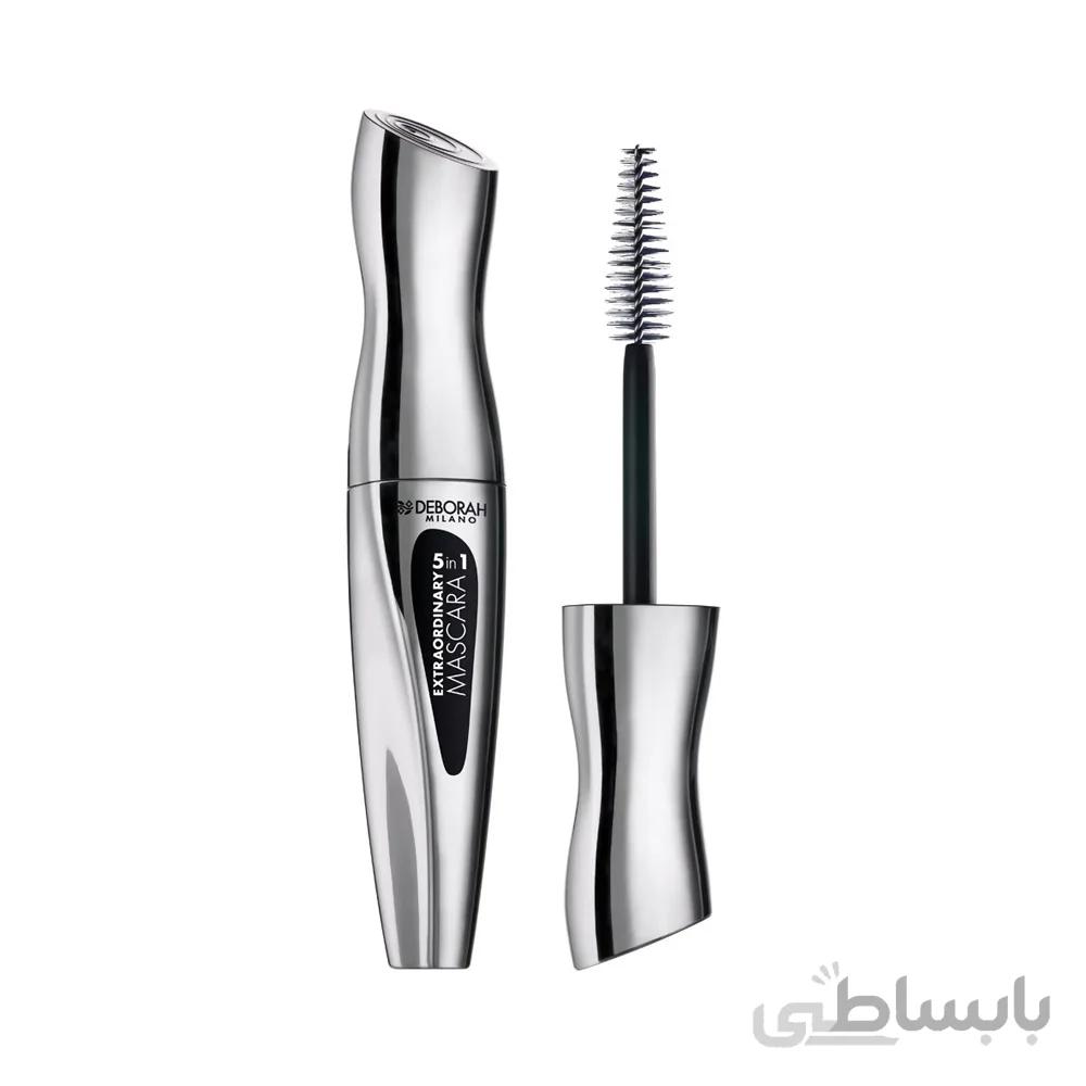 ریمل پنج در یک دبورا ا Deborah 5 in 1 mascara