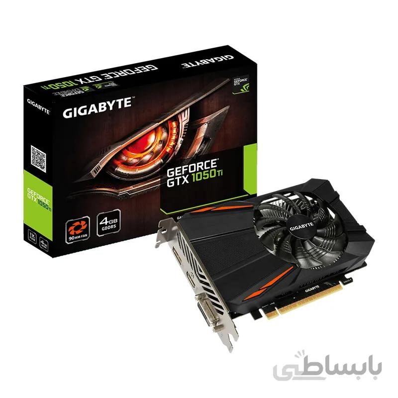 کارت گرافیک گیگابایت مدل GIGABYTE Geforce GTX 1050 Ti D5 4G