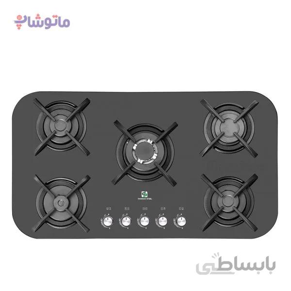 اجاق گاز صفحه ای پرنیان استیل مدل PB5204