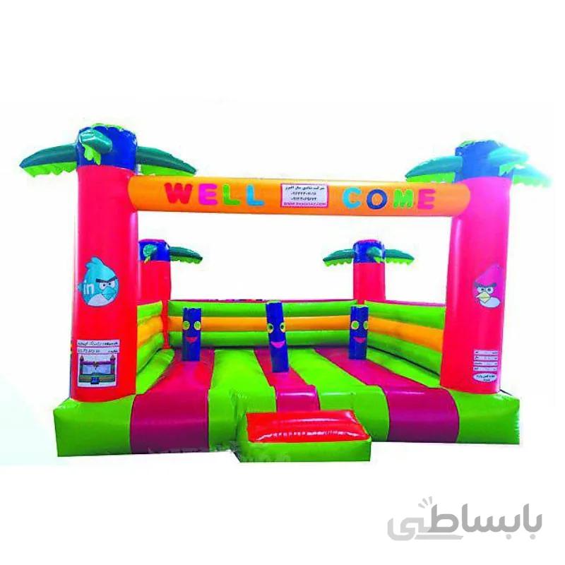 قلعه بادی جامپینگ کودکان مدل نخل