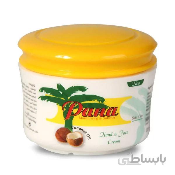 کرم مرطوب کننده پانا مدل Coconut Oil حجم 220 میلی لیتر
