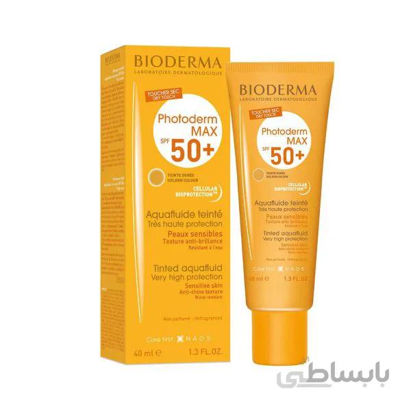 کرم ضد آفتاب بایودرما رنگی SPF50 لایت (بژ روشن)