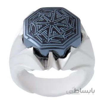انگشتر نقره مردانه کد AM_757