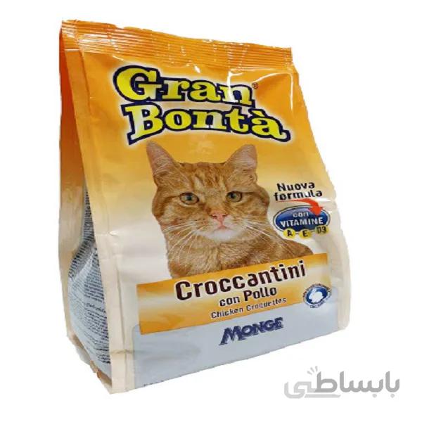 غذا خشک گربه gran bonta مدل Chicken وزن 400 گرمی