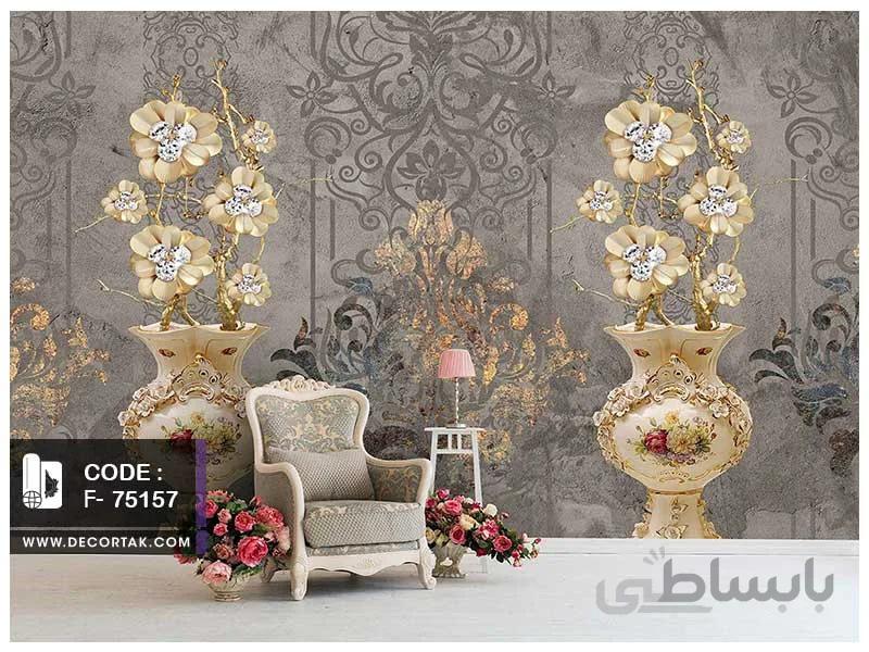 پوستر دیواری گل کد F-75157