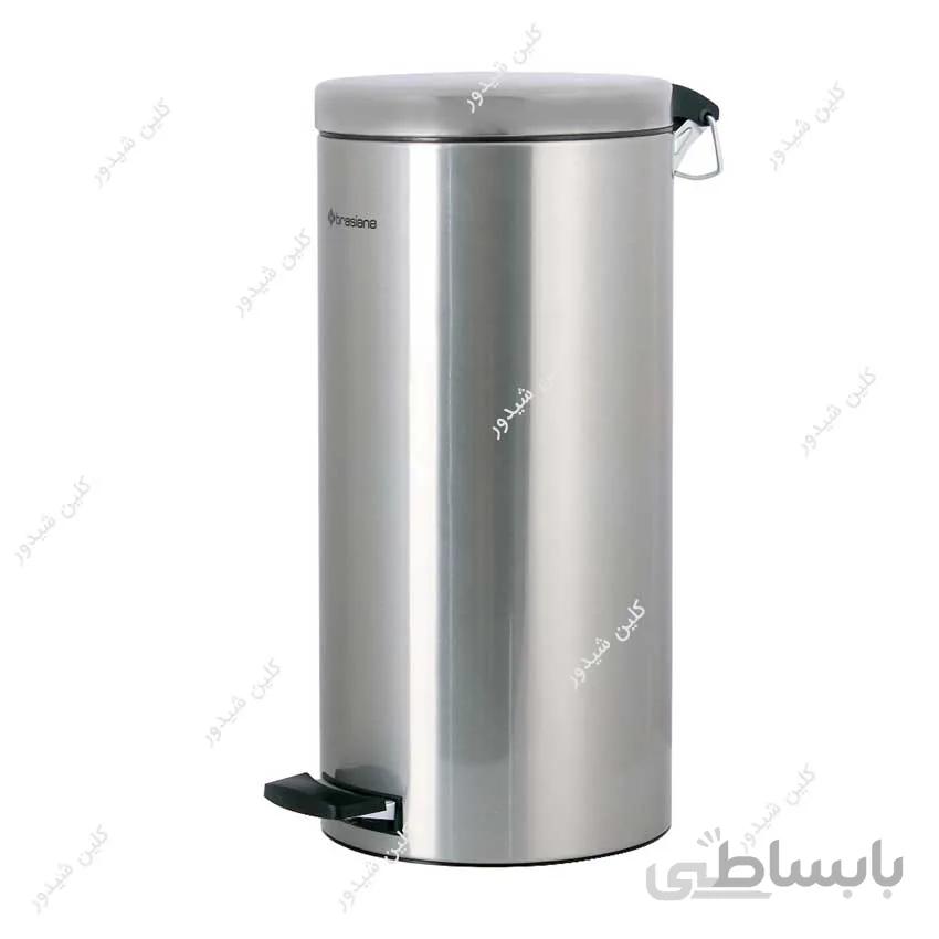 سطل پدالدار استیل 16 لیتری Brasiana