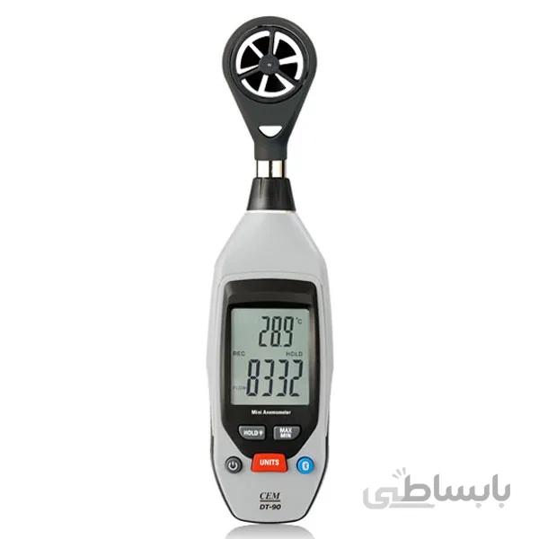 سرعت سنج باد سم CEM DT-90 ا CEM DT-90 Mini Anemometer